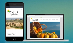 Restyling dei sito Sicilia Odori e Sapori realizzato da RG web&grafica
